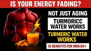 Doctor warns, Turmeric Water Boosts Male Vitality After 60 in Ways Most Men Never Knew  Advice