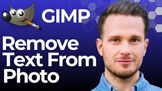 How to Remove Text From Photo in Gimp