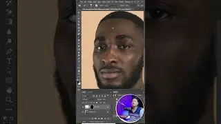 Black Skin to White Skin in Photoshop Trick #shorts #youtubeshorts #photoediting #photoshoptutorial