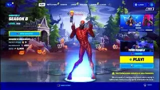 Completing the Battle Pass & Unlocking Carnage! + The Cube Queen Skin! - Fortnite Battle Royale