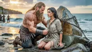 Giant Viking Found A Christian Woman Chained To A Sea Rock By The Guards &mdash; Punished For&hellip;