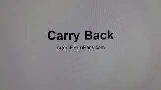 240 carry back Free Real Estate License Exam Words Questions AgentExamPass.com