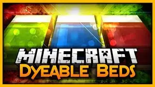 MineCraft Dyeable Beds Mod Showcase