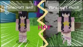Naomi phá đảo thế giới Minecraft bằng len siêu dễ! 🌏 / Naomi channel #naomidairychannel 