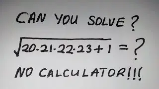 can you solve? | A Tricky Math Algebra Problem | Math Olympiad Question 