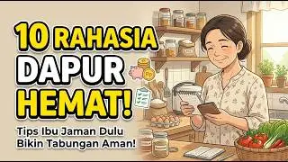 10 Rahasia Dapur Hemat ala Ibu Zaman Dulu Supaya Tabungan Aman Terus