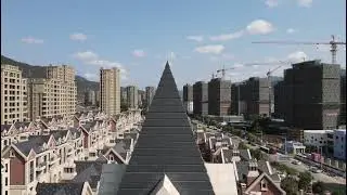 The eastern urban area of Lishui city