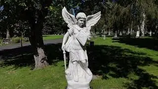 DJI mini 4k - Fairmount Cemetery - Spokane Washington