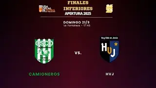 FINALES INFERIORES | HVJ VS CAMIONEROS (6TA FEM)