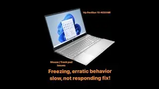 Hp Pavilion 15-N201NR -Mouse freezing, erratic trackpad issues (Graphics driver disable fix!)
