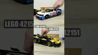 LEGO 42151 vs LEGO 42153 | LEGO Comparison | 42151 Bugatti Bolide | 42153 Chevrolet Camaro NASCAR