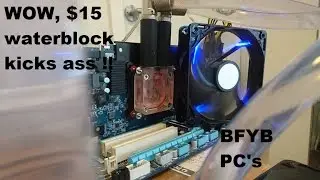 Does my $15 Ebay waterblock really work???