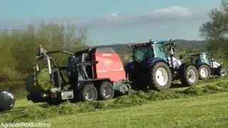 Silage 2013.Baling/Wrapping And Raking