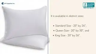 Oxford Diamond Firm Pillow with Microgel Wholesale USA | Oxford Diamond Firm Pillow with Microgel