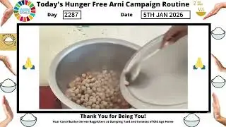 2287 Day Hunger Free Arni Campaign Routine 5 January 2026