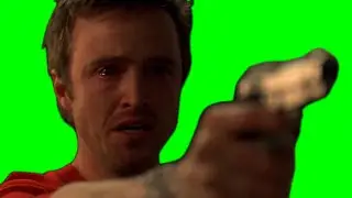 Jesse Pinkman Shooting Gun (HD GREEN SCREEN) Breaking Bad