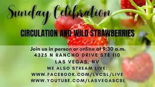 January 11, 2026 LVCSL Talk Title: Circulation and Wild Strawberries