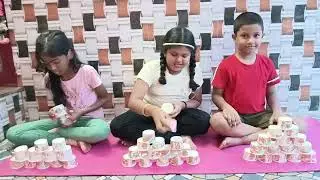 #paper cup stacking.pyramid challenge.paper cup games for children.kitty party game.