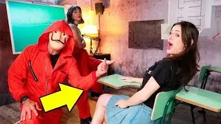 ENTRAMOS NA CASA DE LA CASA DE PAPEL | MMB
