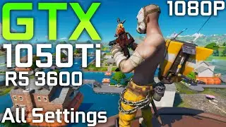 Fortnite GTX 1050 Ti + Ryzen 5 3600 (Season 13)