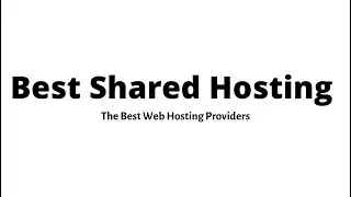 The best shared hosting 2021