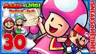 Let's Play Mario & Luigi: Paper Jam - Part 30 | Collecting Fire Ores