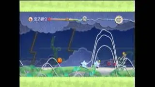 Kirby's Epic Yarn: Fangora Boss Fight