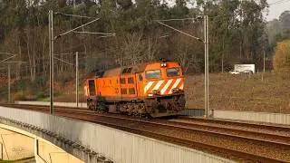 Medway 1964 Comboios Especiais 92201 e 92208 no Ramal de Braga