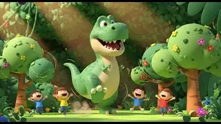 Dinosaurs Roar & Count Song for Kids | Learn Numbers & Dinosaur Sounds 🦖🎶👶