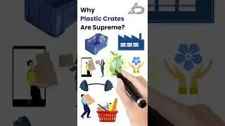 Why Plastic Crates Are Supreme? | Benefits of Plastic Crates | ADM Engineering. #plasticcrates