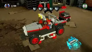 LEGO Dimensions A Team B.A. Baracus Garage Gold Brick