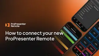 How to Connect ProPresenter Remote to Your Computer