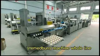 Automatic bao/steamed bun production line