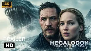 Мегалодон: Ярость моря (2026) &ndash; Концептуальный трейлер | Том Харди и Дженнифер Лоуренс | Фильм уж...