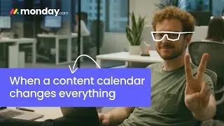 The Ultimate AI-Powered Content Calendar: Scale Your Marketing Team with monday.com