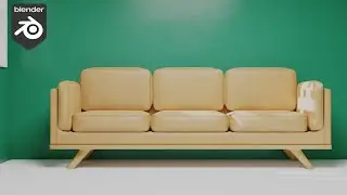 How to create Realistic Sofa in Blender - ሶፋ በብሌንደር መስራት | Blender | Blender tutorial | 3D Modeling