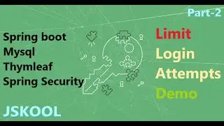 Part-2 Limit Login Attempts(Create signup process with template) with spring boot #springboot#mysql