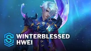 Winterblessed Hwei Wild Rift Skin Spotlight