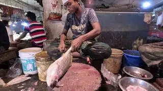 Yellow Croaker Fish Cutting Technique