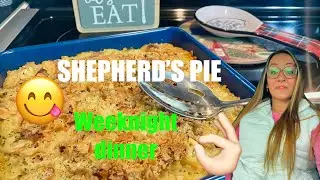 SHEPERD’S PIE. AN EASY WEEKNIGHT DINNER FOR TWO. #foodvideos #sheperdspie #cookingathome #casseroles