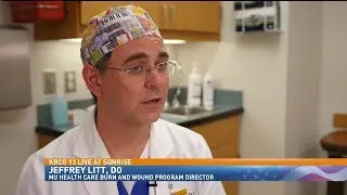 Spray On Skin Helps Firefighter Heal From Serious Burns (Jeffrey Litt, DO)