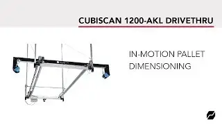 Cubiscan 1200-AKL DriveThru&ndash;In-motion Dimensioning for Palletized Freight