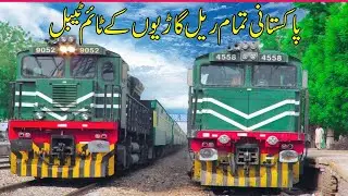 List of Pakistani Passengers Train Route Time Table 2024 | Lahore to Karachi Train Timing