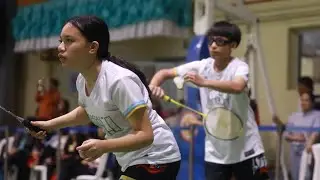 PISAM 2023: 13U Mixed Doubles (Semi Finals) - IPSJ (Juan Miguel Fernandez & Praise Abrera) VS IPSA