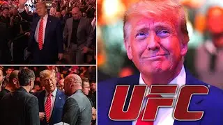 UFC 299 Crowd EXPLODES During Donald Trump's Entrance With Dana White | Fans LOVE This!