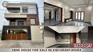 5BHK Triplex House With Lift For Sale in Vidyaranyapura #177 @Bqpproperties 