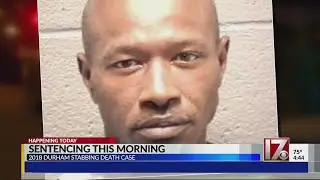 Man convicted of stabbing woman to death in Durham park to be sentenced Wednesday