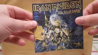 Iron Maiden Live After Death CD Unboxing