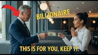 Billionaire Tips Just $1, Waitress&rsquo;s Reaction Changes Her Life Forever...