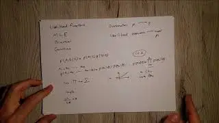 Maximum likelihood estimation explained